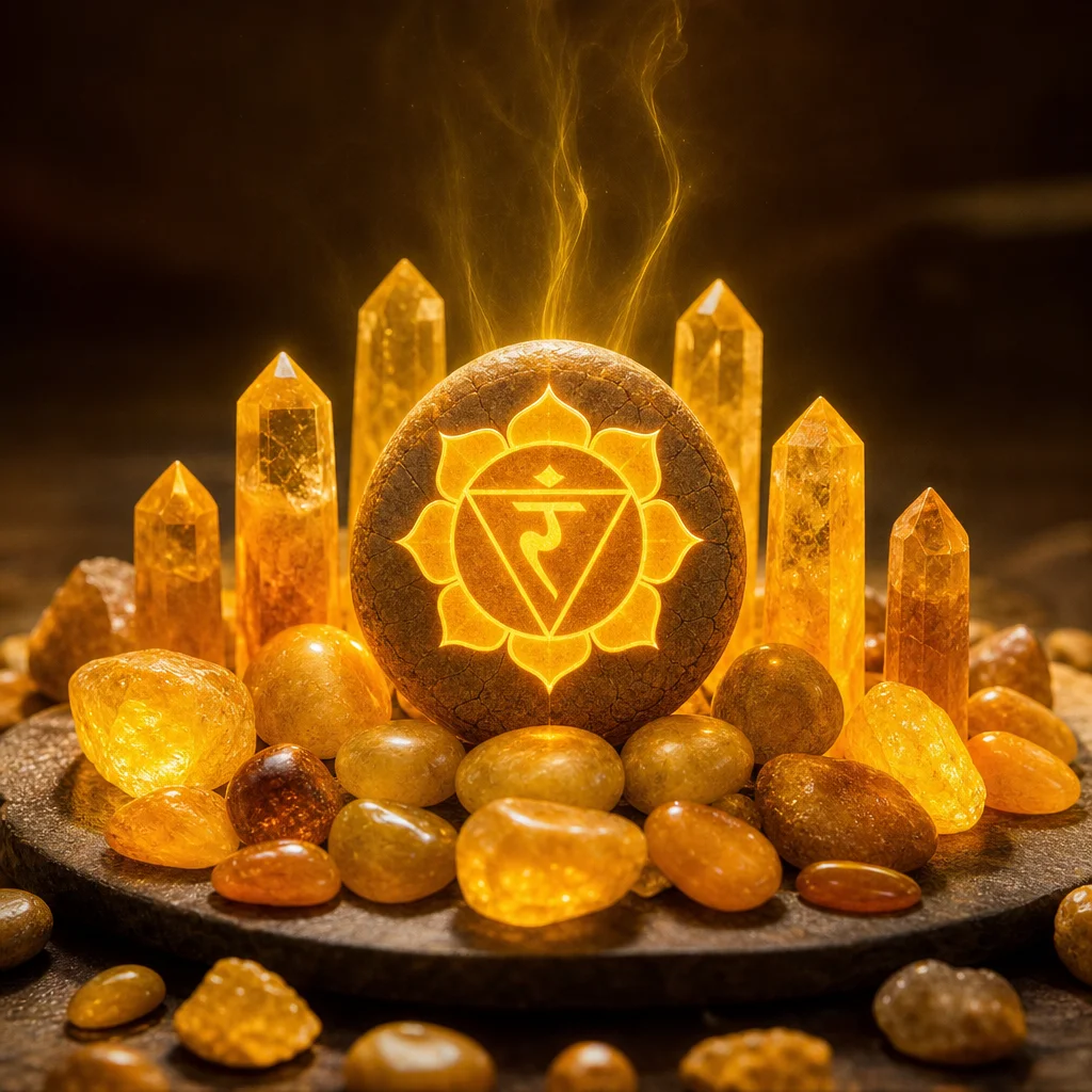 Solar Plexus Chakra: Manipura Fire Stones