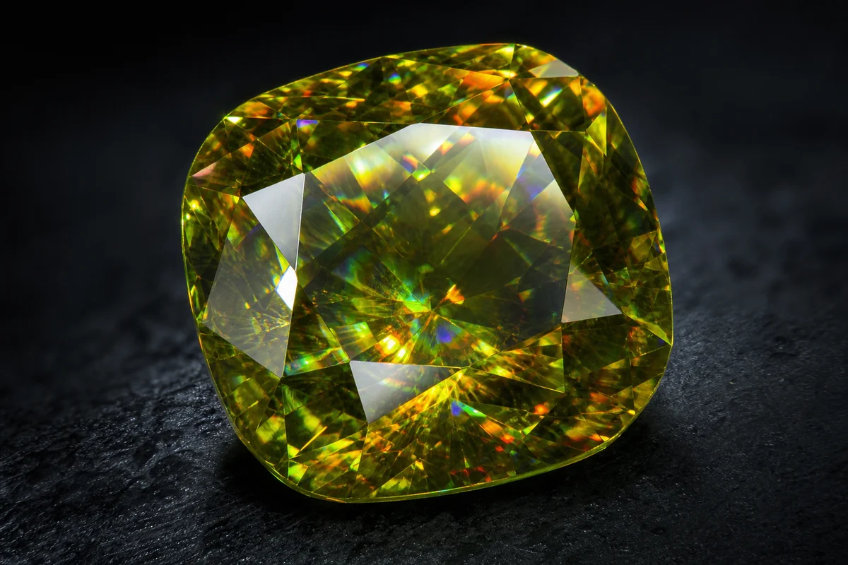 Sphene (Titanite): Fire Dispersion Gemstone