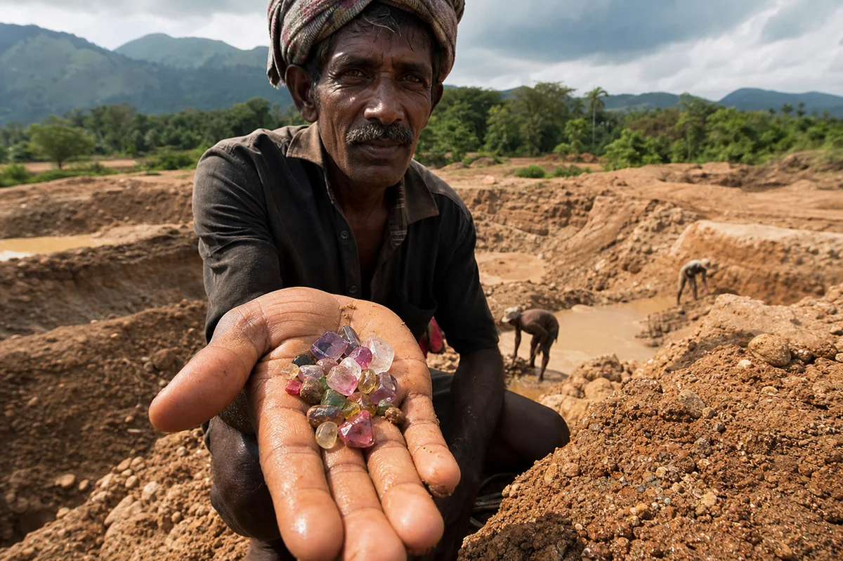I Visited a Gemstone Mine in Sri Lanka and Saw