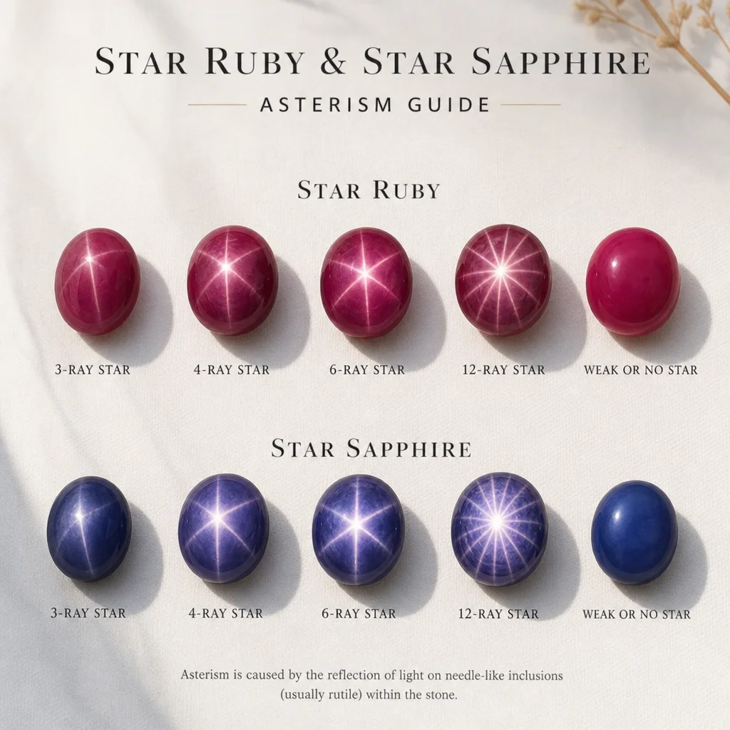 Star Ruby and Star Sapphire: Asterism Guide