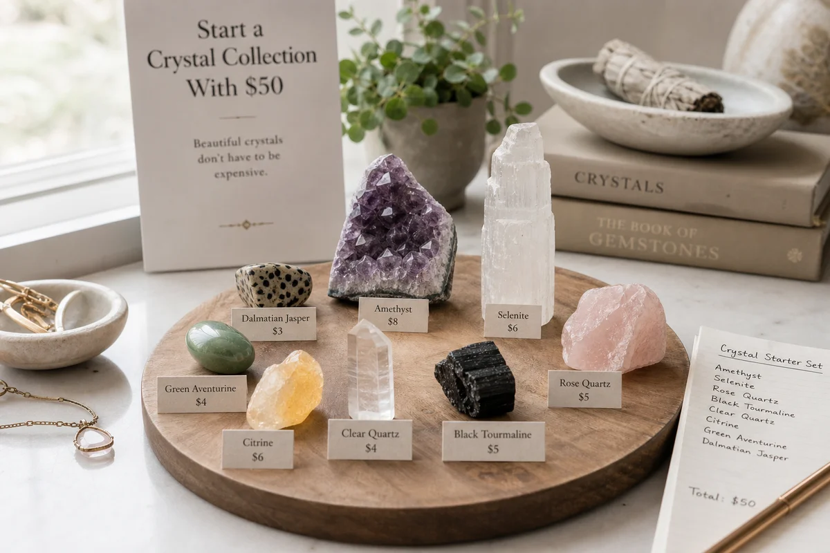 Start a Crystal Collection With $50