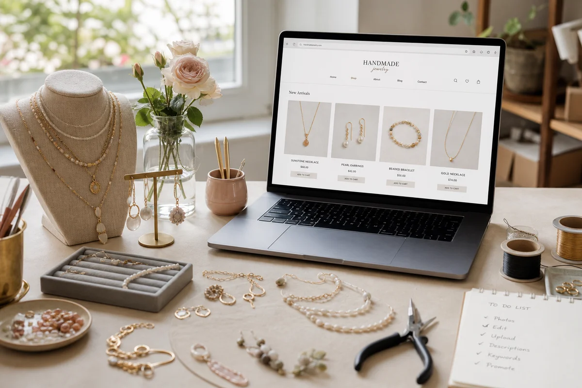 How to Start Selling Handmade Jewelry Online in