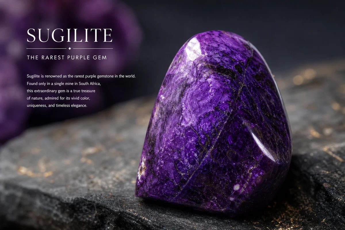 Sugilite Is the Rarest Purple Gem You Have