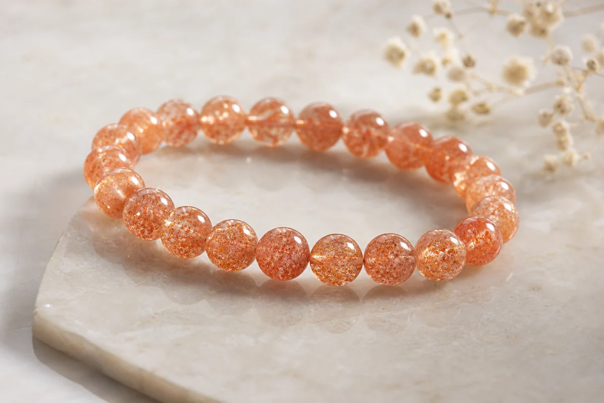 Sunstone Bracelet: Aventurescence Sunstone
