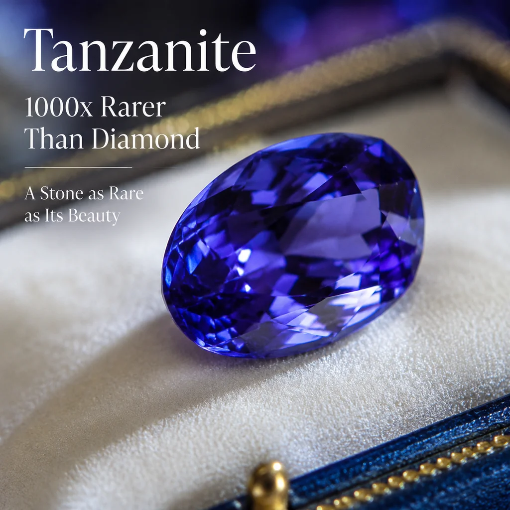 Tanzanite: 1000x Rarer Than Diamond