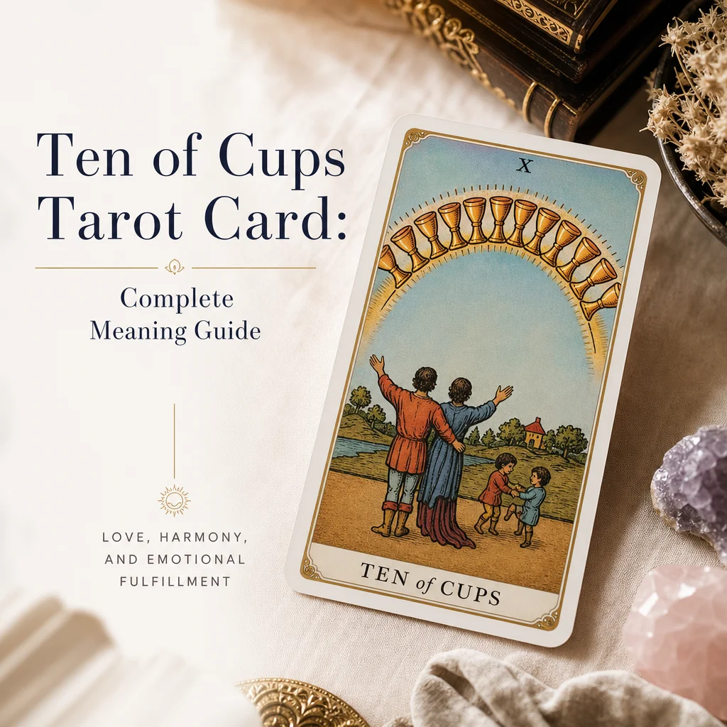 Ten of Cups Tarot Card: Complete Meaning Guide