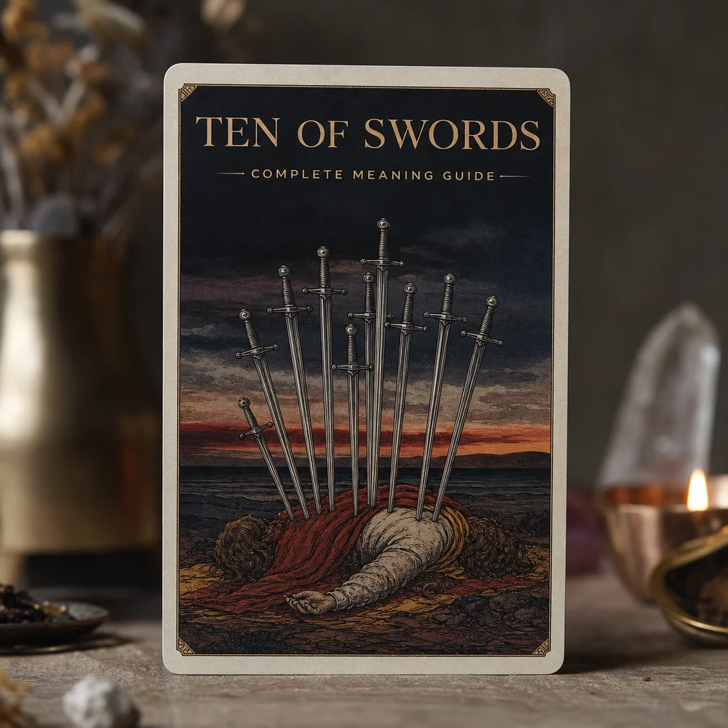 Ten of Swords Tarot Card: Complete Meaning Guide