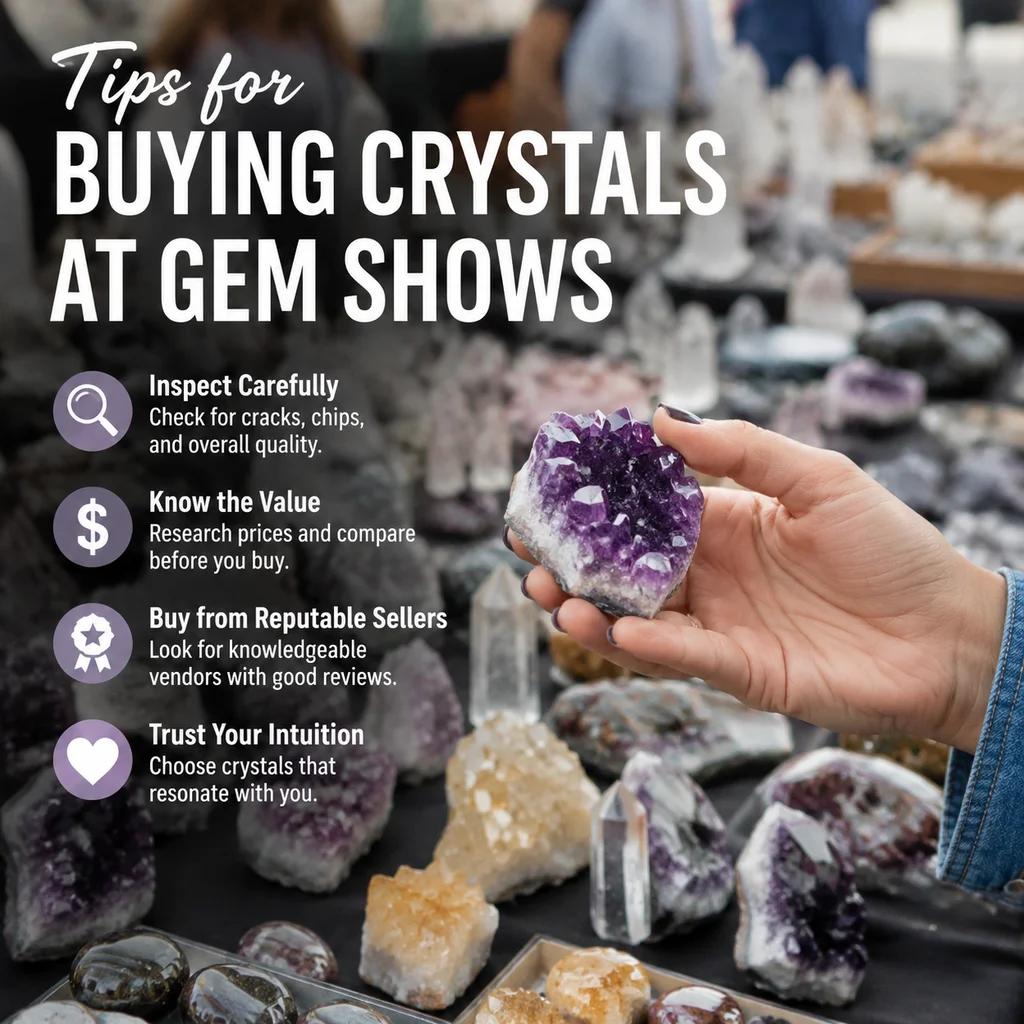 Tips for Buying Crystals at Gem Shows