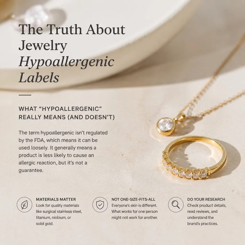 The Truth About Jewelry Hypoallergenic Labels