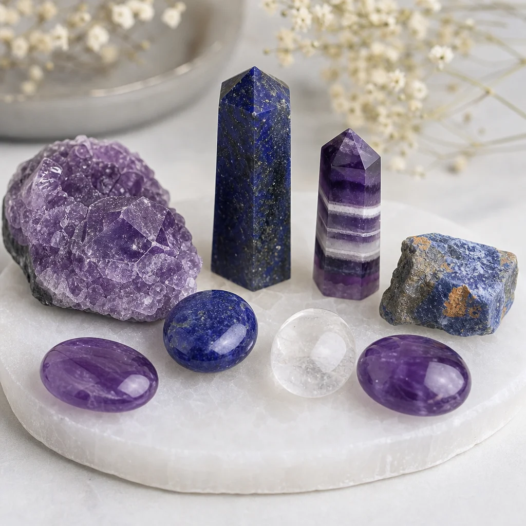 Third Eye Chakra Crystals