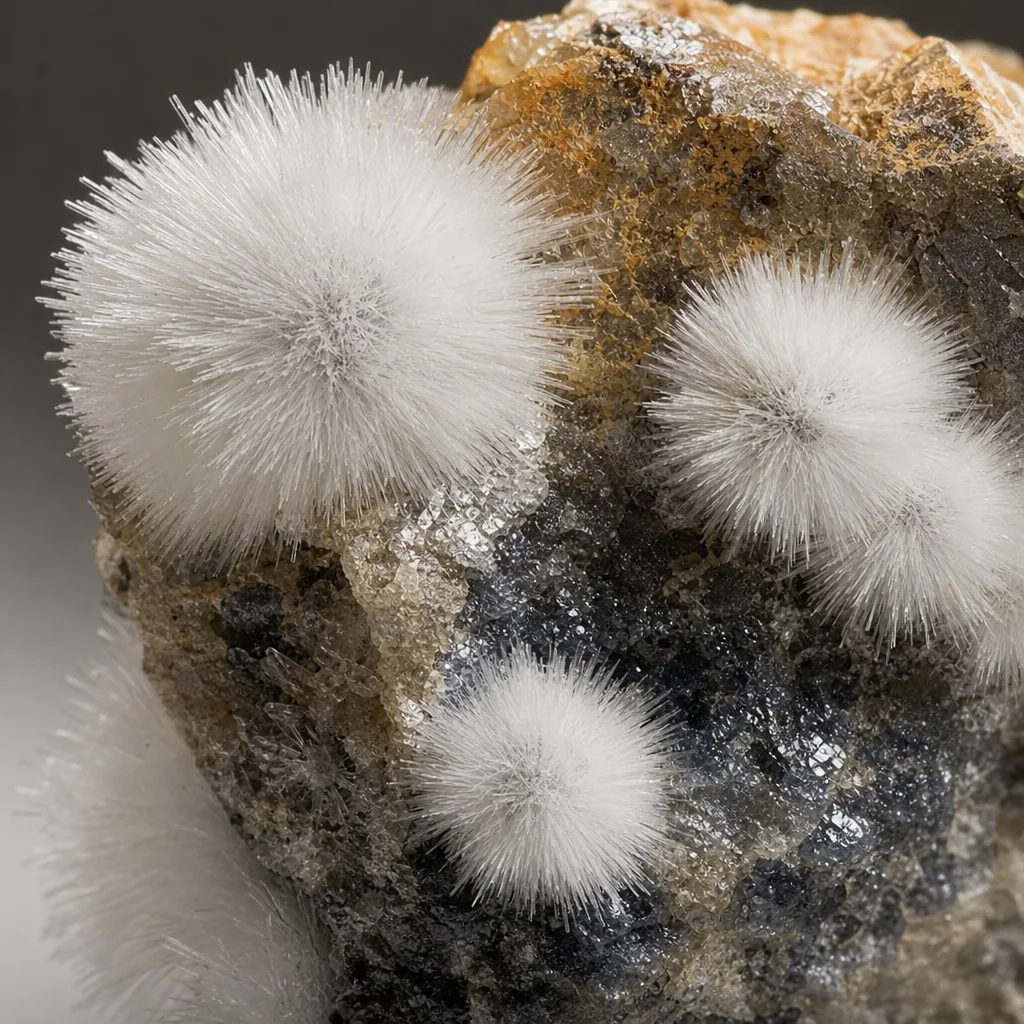 Thomsonite: The Rare Puffy Eye Zeolite Crystal