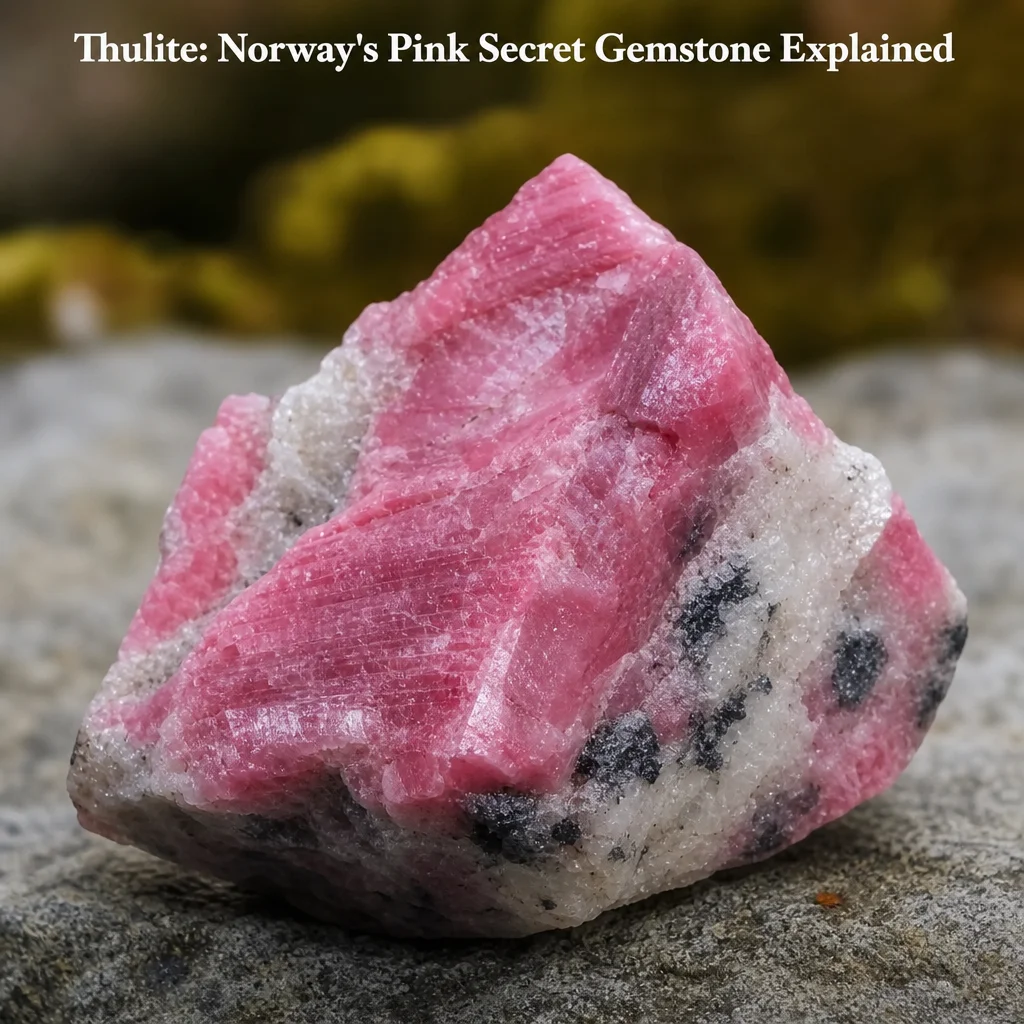 Thulite: Norway's Pink Secret Gemstone Explained