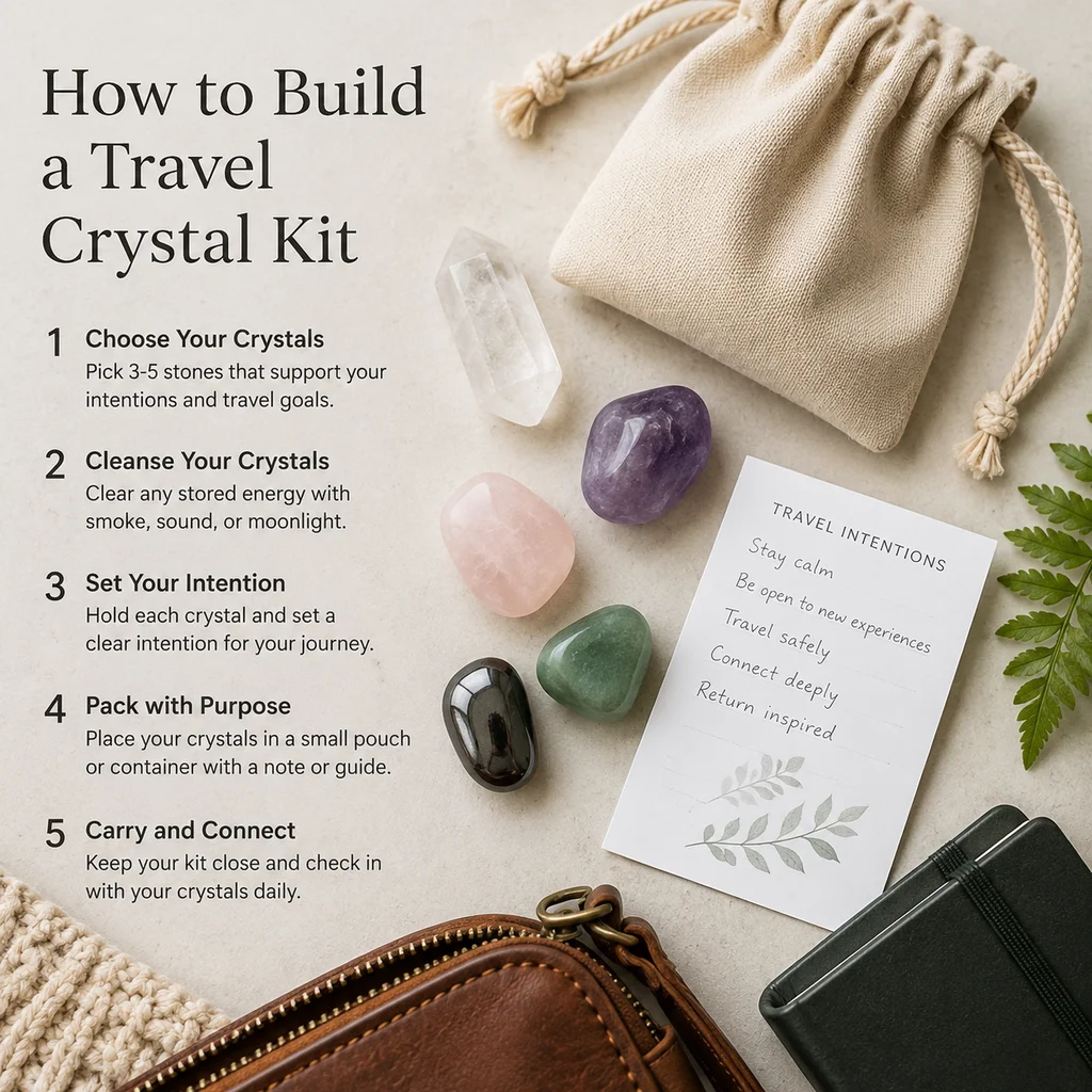 How to Build a Travel Crystal Kit