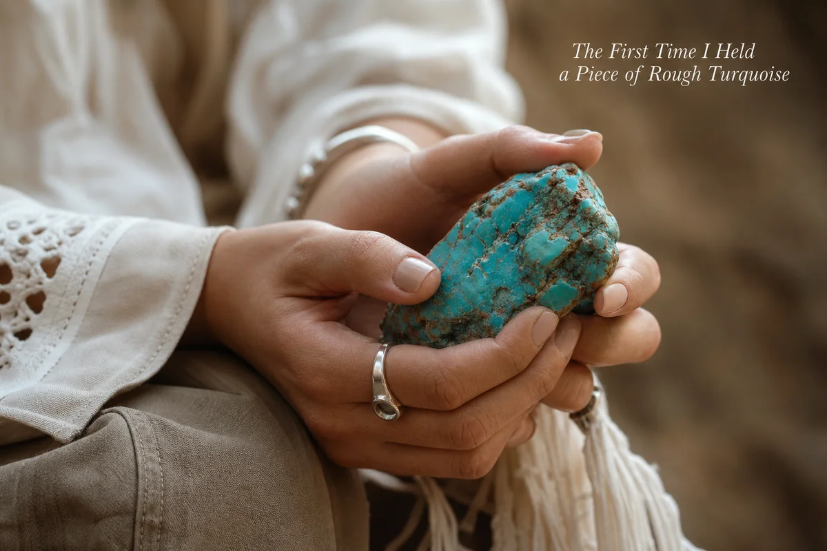 The First Time I Held a Piece of Rough Turquoise
