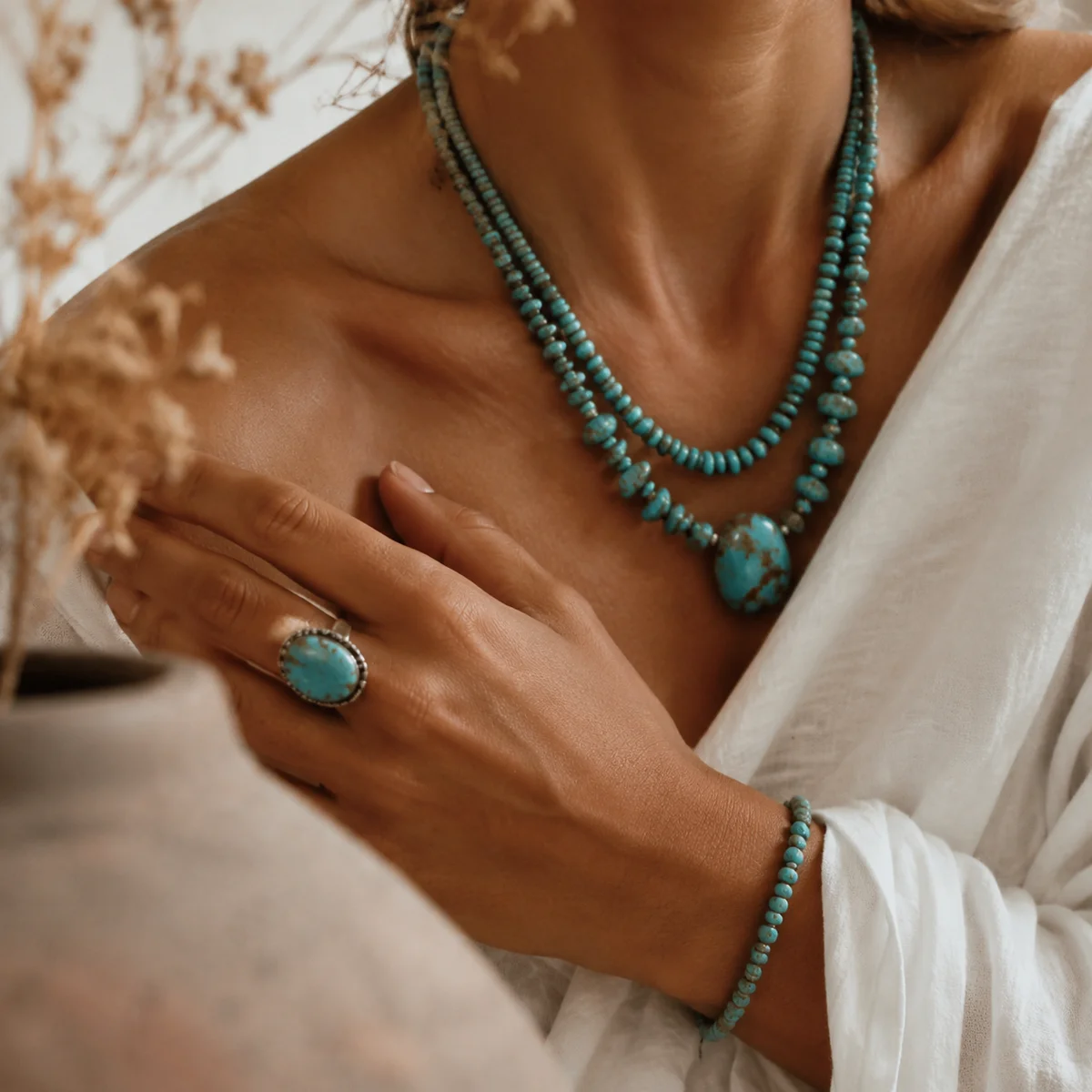 Turquoise Has Been Worn by Humans for Over 5000