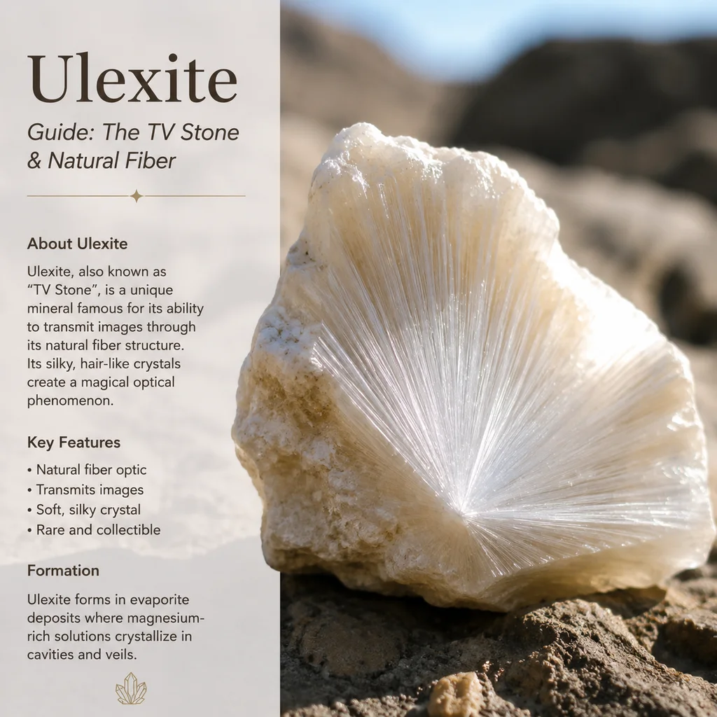 Ulexite Guide: The TV Stone & Natural Fiber