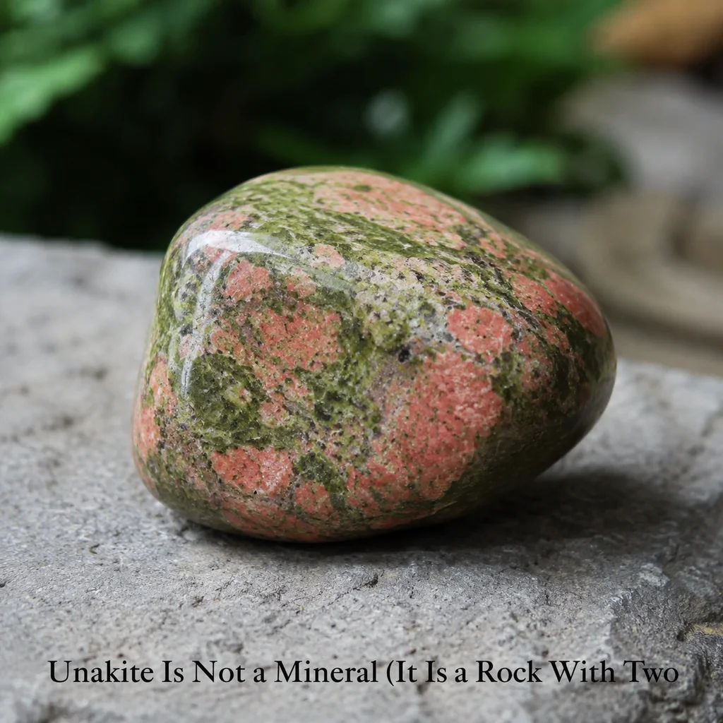 Unakite Is Not a Mineral (It Is a Rock With Two