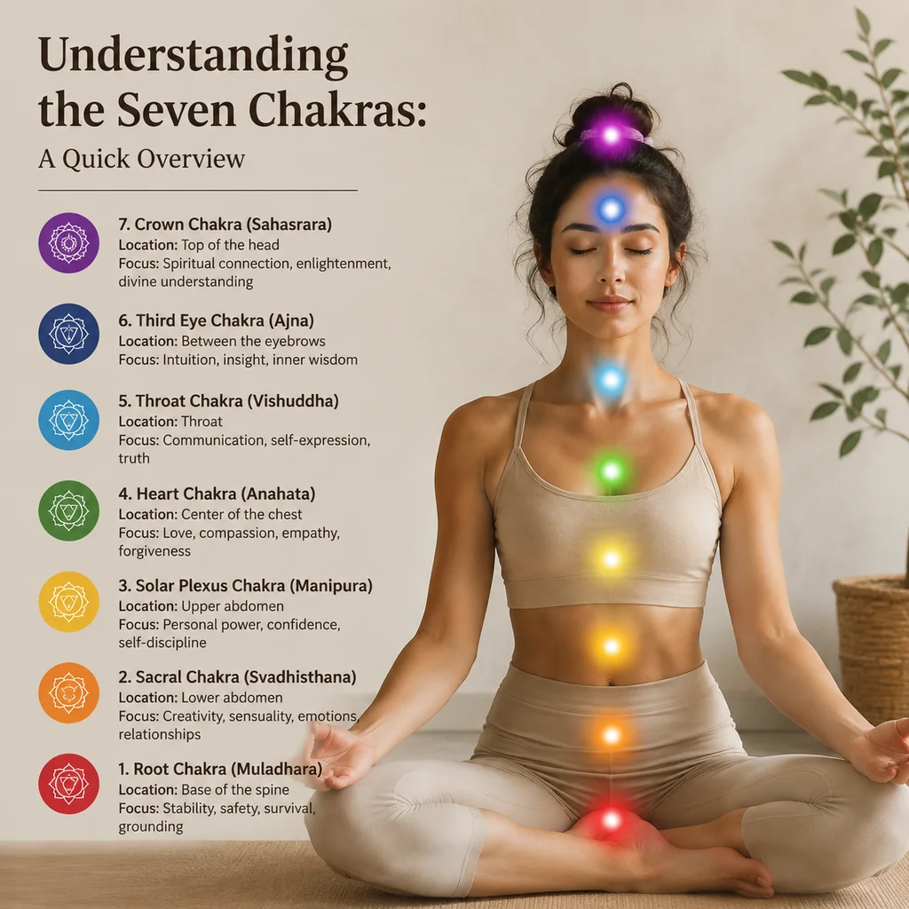 Understanding the Seven Chakras: A Quick Over...