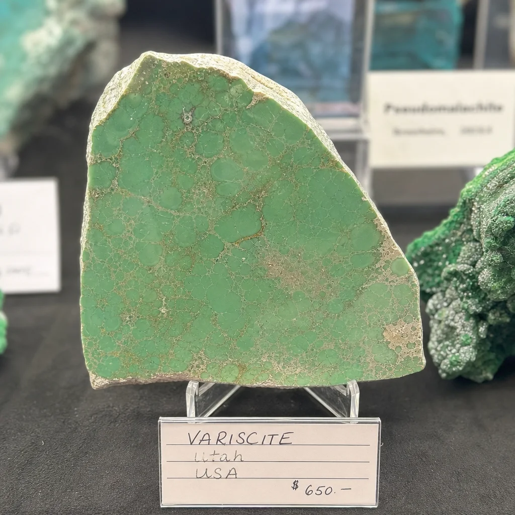 I Found Variscite at a Mineral Show and It