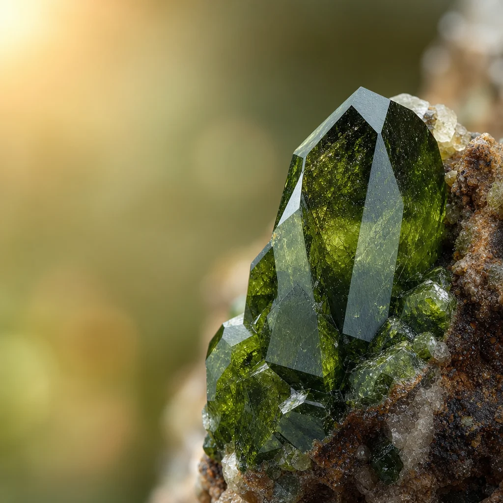 Vesuvianite (Idocrase): The Green Crystal of ...