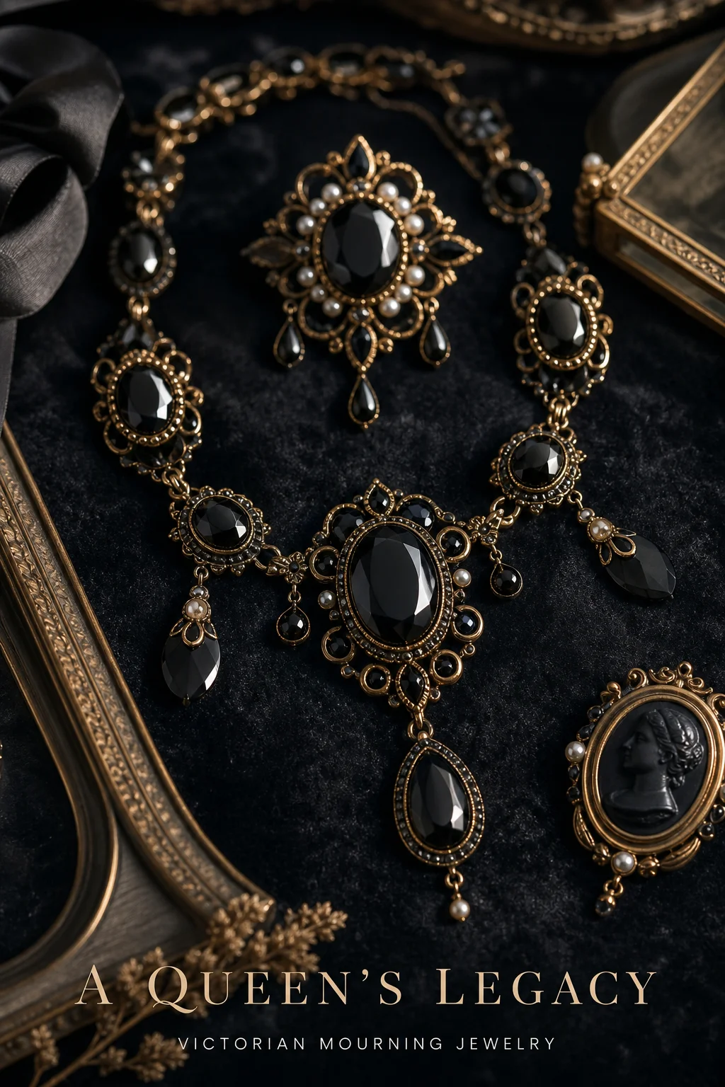 Victorian Mourning Jewelry: A Queen's Legacy