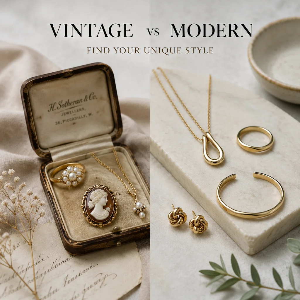 Vintage vs Modern Jewelry: Find Your Unique