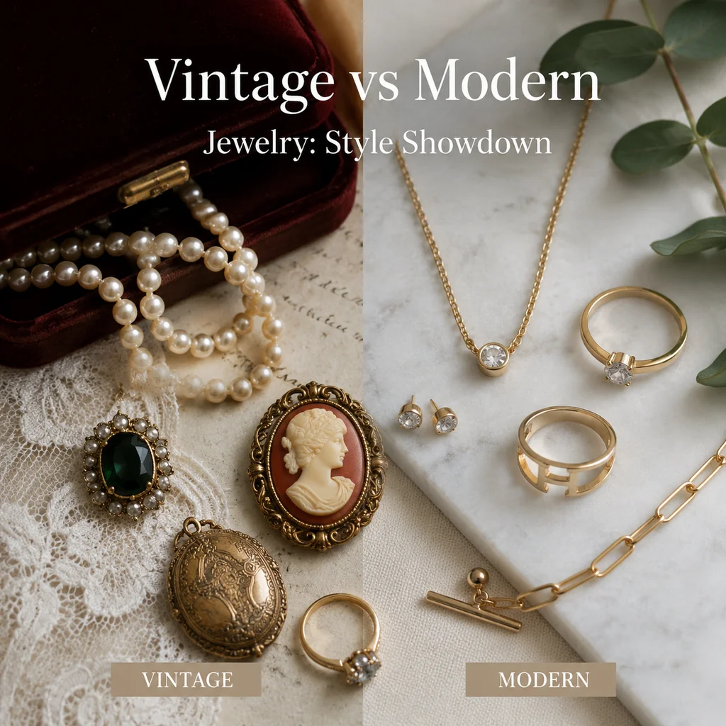 Vintage vs Modern Jewelry: Style Showdown