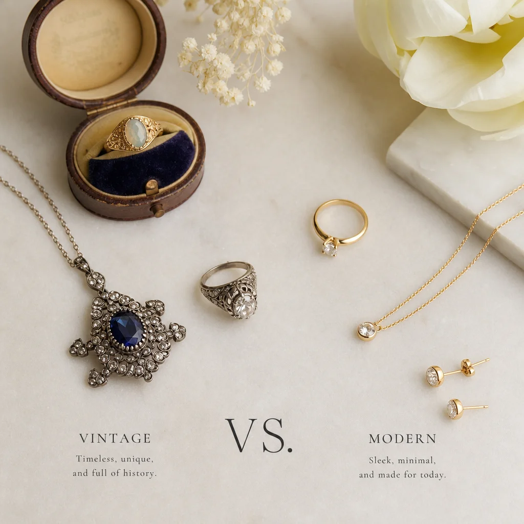Vintage vs. Modern Jewelry: Find Your Perfect