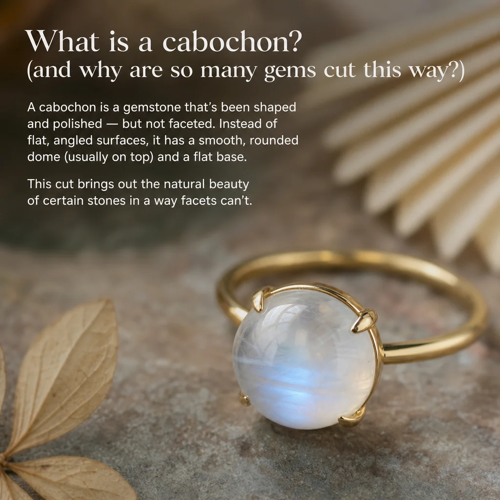 What is a cabochon (and why are so many gems
