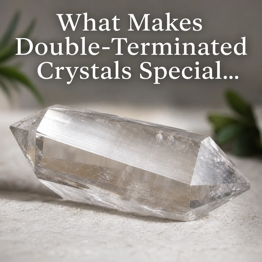 What Makes Double-Terminated Crystals Special...