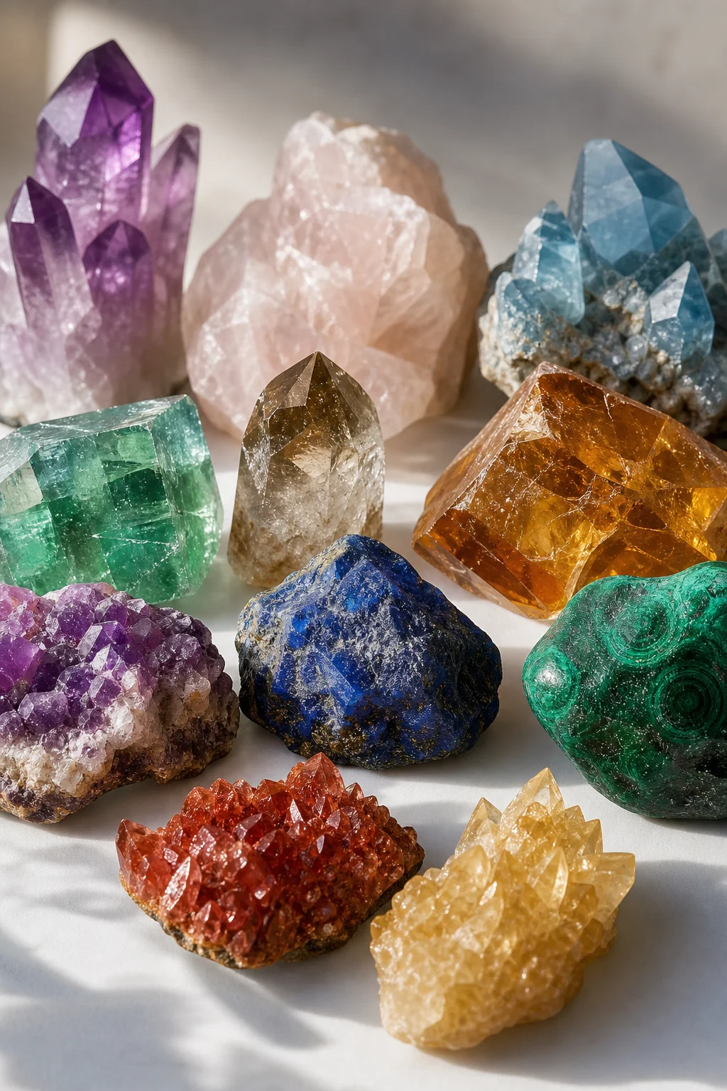 Why do crystals have different colors? The