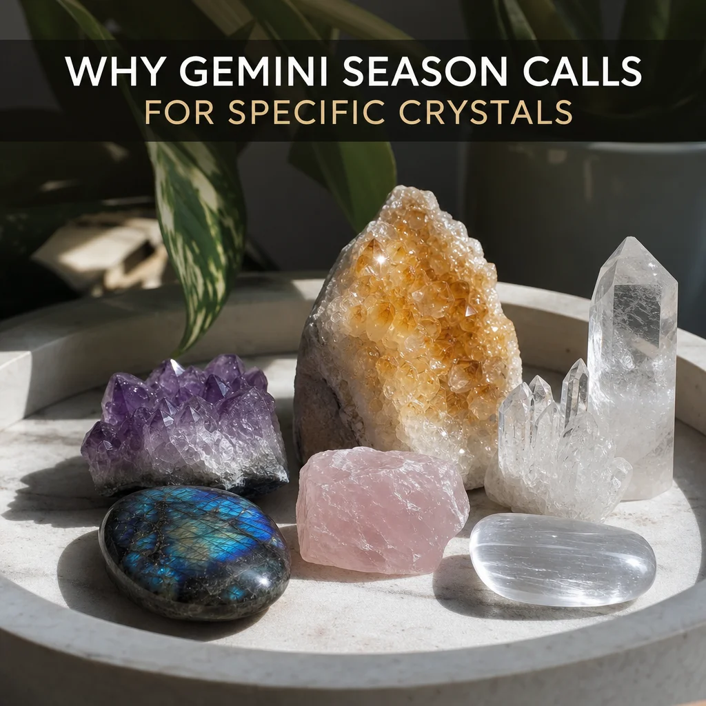 Why Gemini Season Calls for Specific Crystals