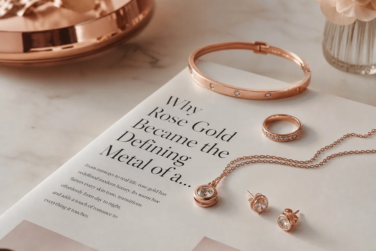 Why Rose Gold Became the Defining Metal of a