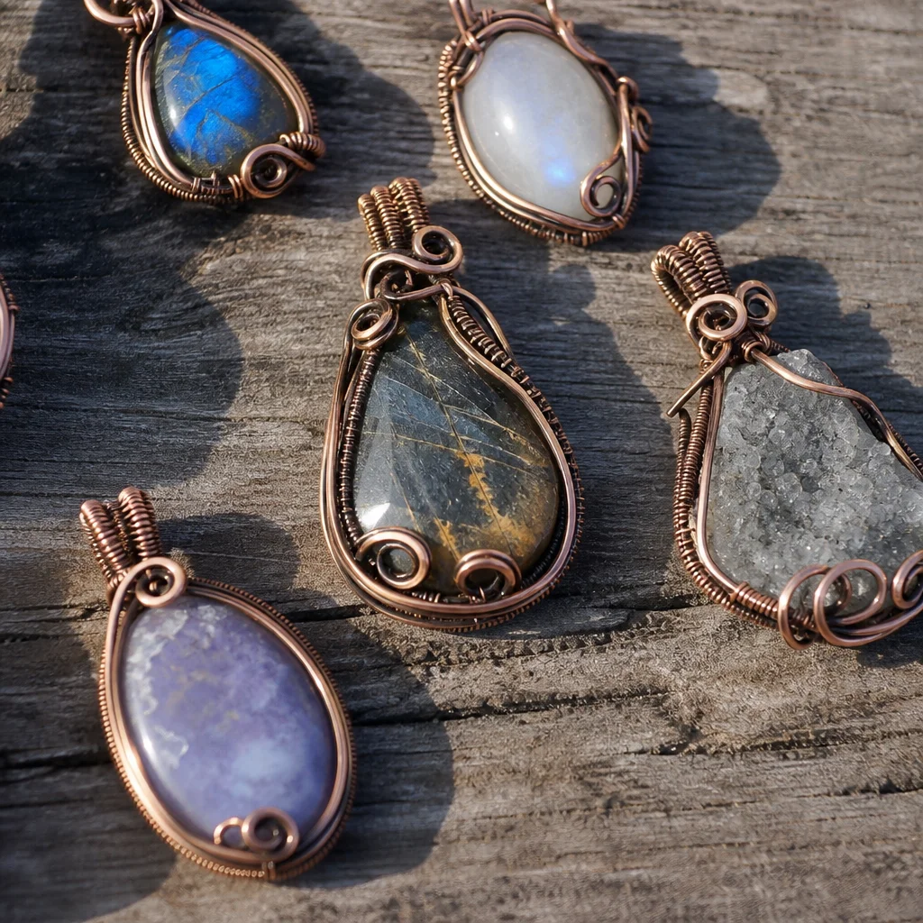 Wire Wrapping Cabochons Without Drills