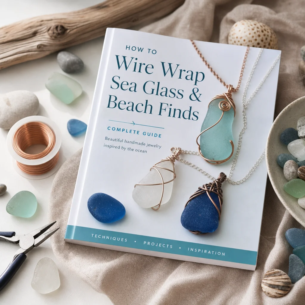 How to Wire Wrap Sea Glass & Beach Finds: Comp..