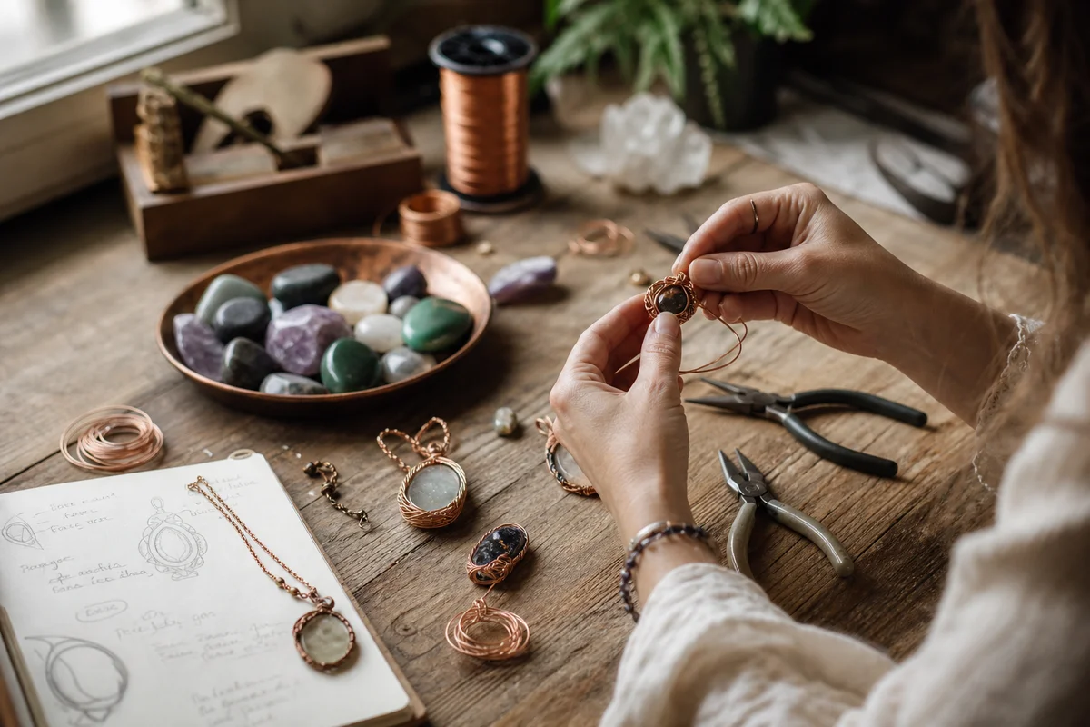 How to Start Making Handmade Wire Wrapped
