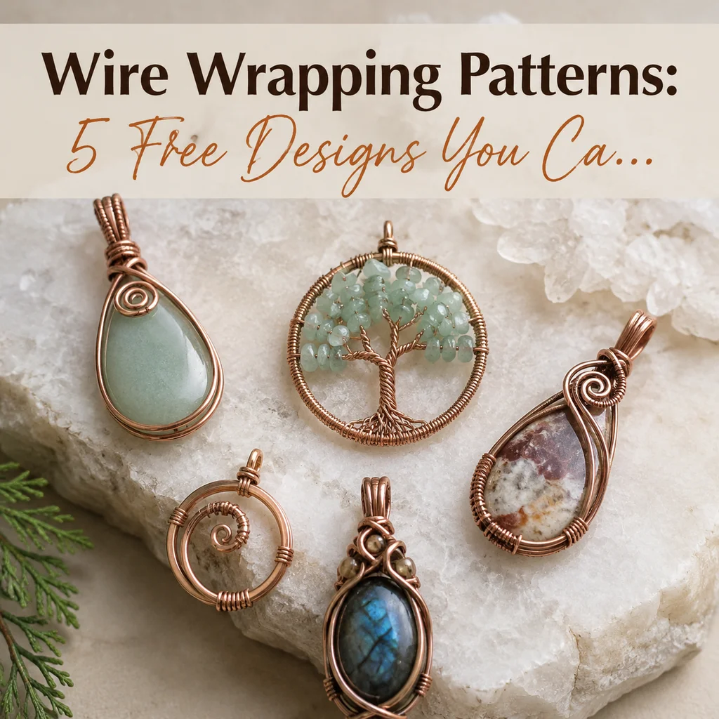Wire Wrapping Patterns: 5 Free Designs You Ca...