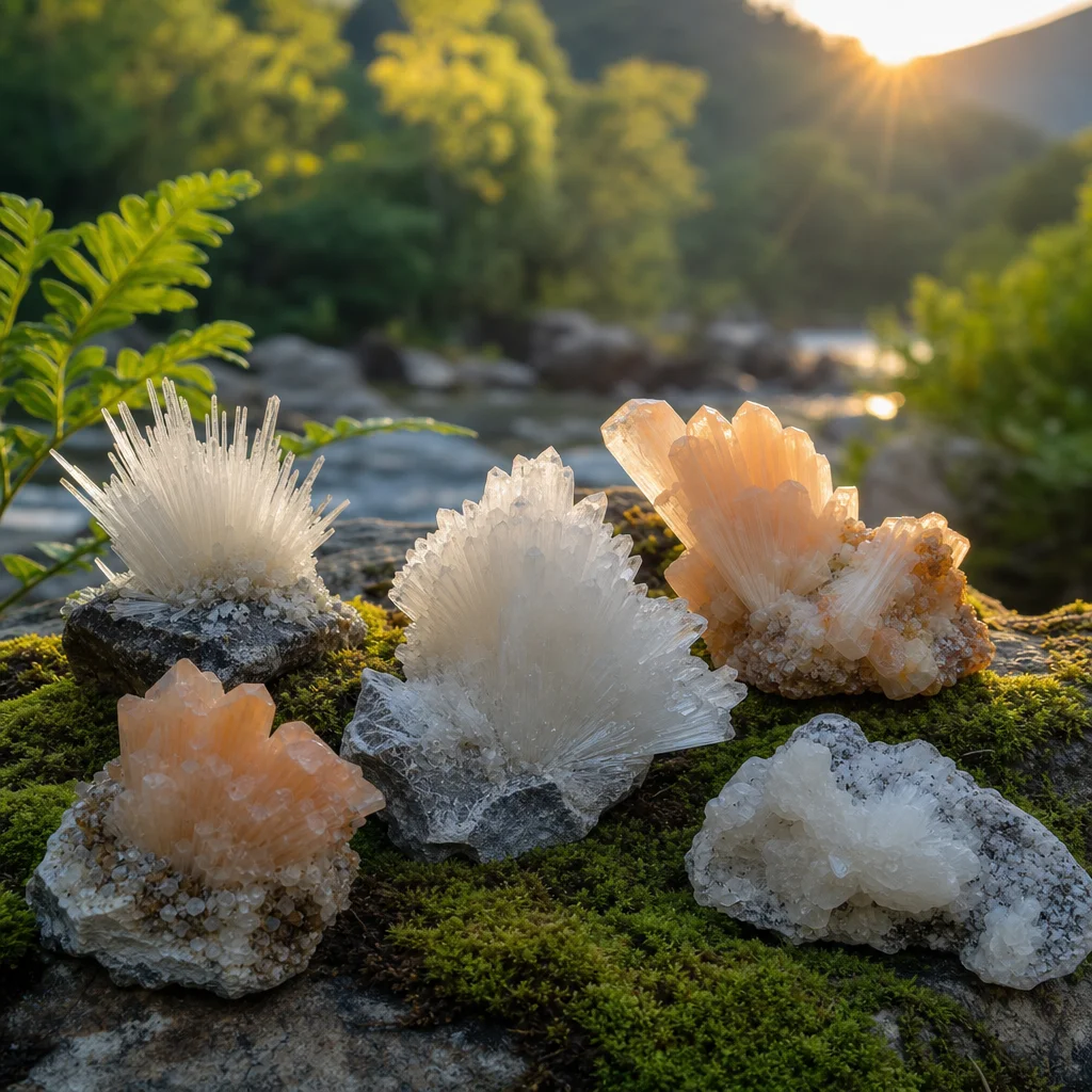 Zeolite Crystal Family Guide: Stilbite, Scolec..