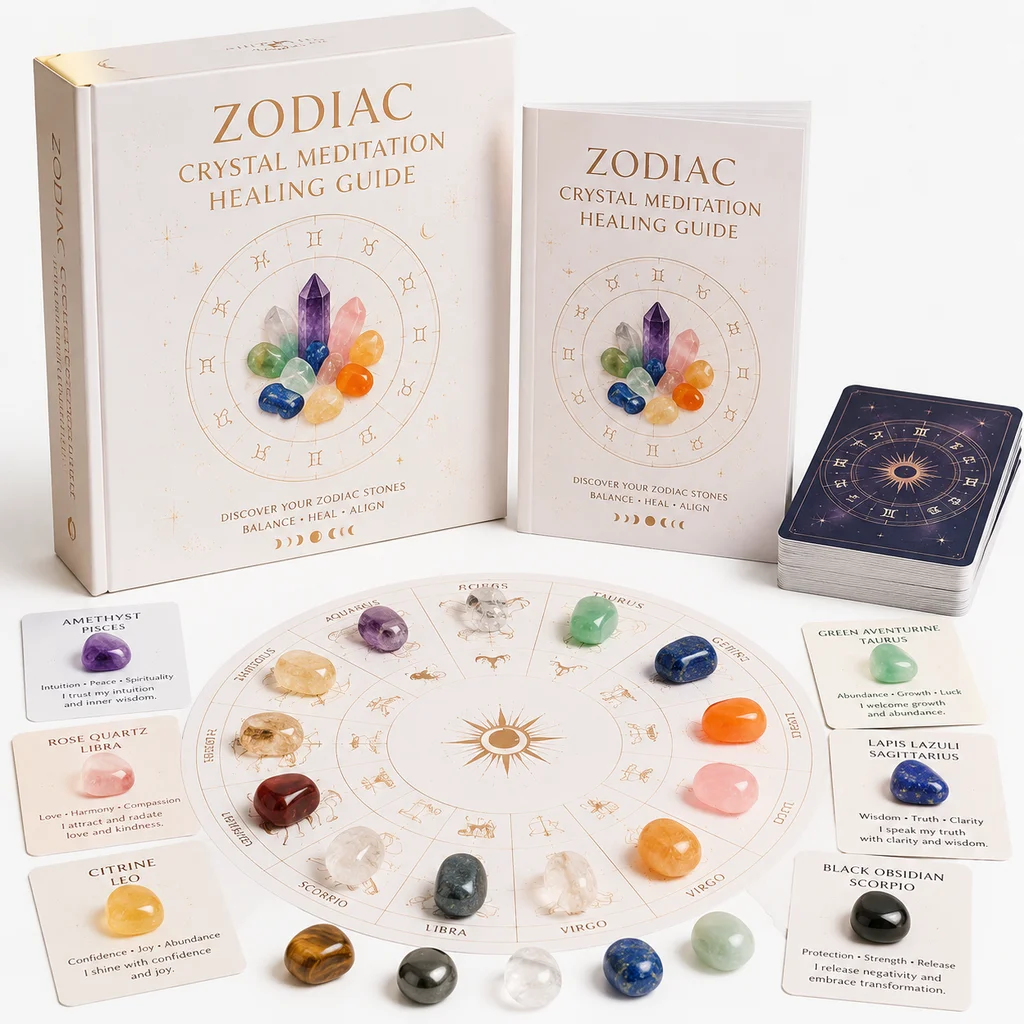 Zodiac Crystal Meditation Healing Guide